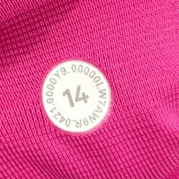 NWT Lululemon Hotty Hot Low Rise Shorts 2.5" In Sonic Pink Size 14 - Picture 6 of 6